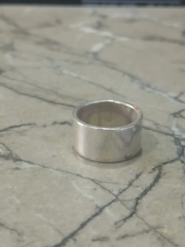 silver simple ring 925
