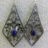silver earings